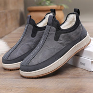 Damen Bequeme und stylische Warmfutter Slip-On Schuhe WW