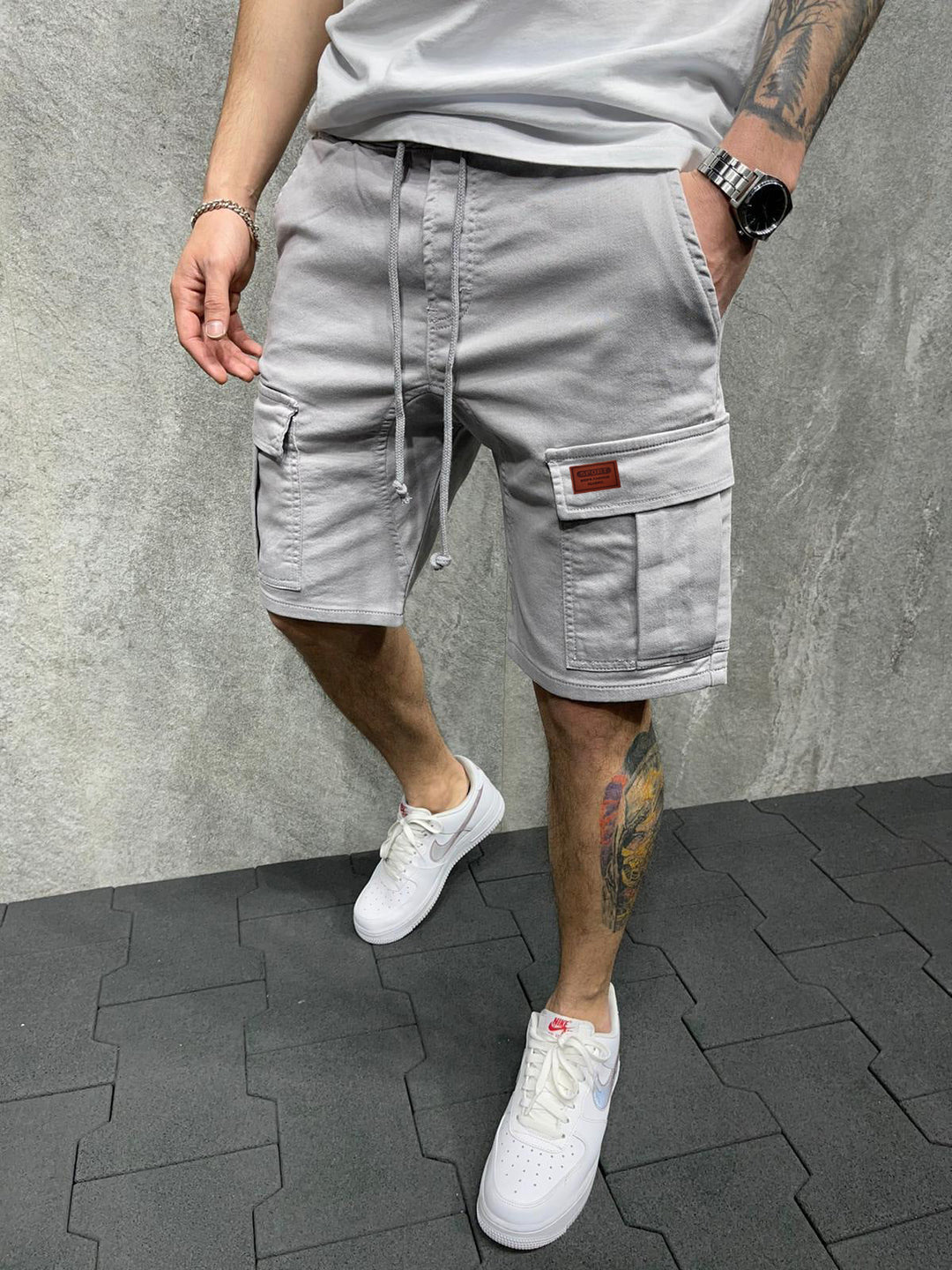 Herren Cargo-Shorts W&W Mode 1749704643