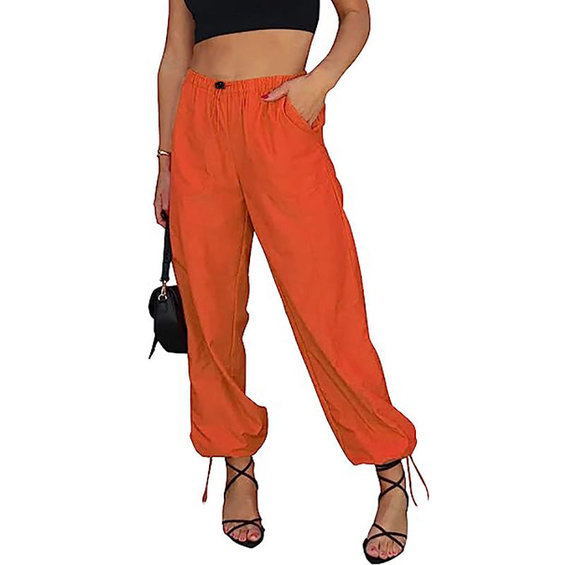 Damen Casual Lockere Passform Hosen WW