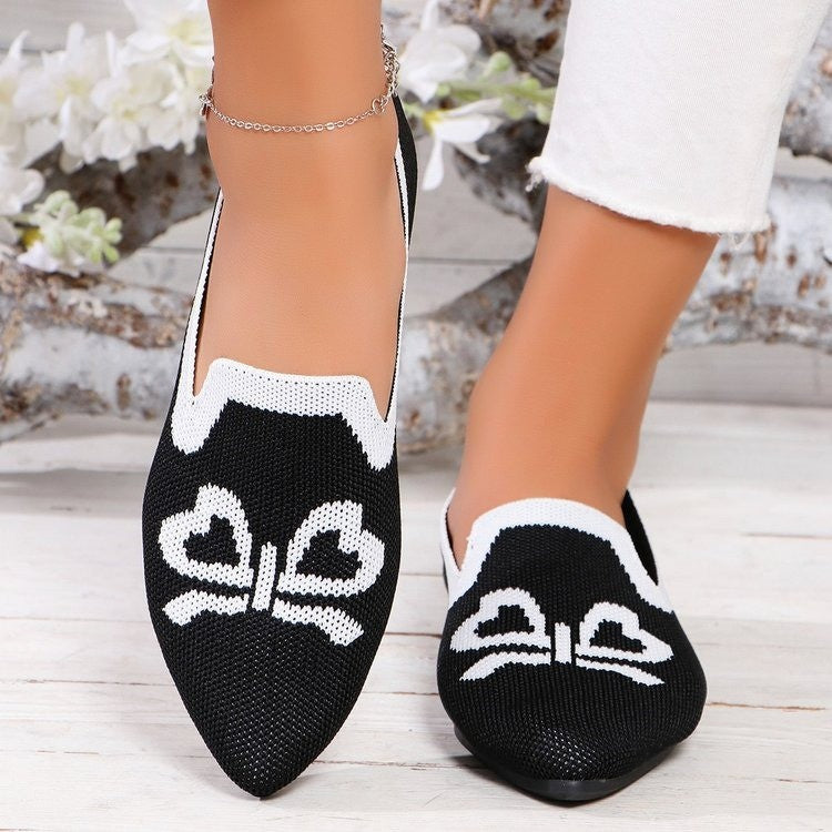 Damen Slipper mit eleganter Schleifen-Optik und atmungsaktivem Obermaterial WW