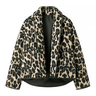 Damen Steppjacke im eleganten Leopardenmuster WW
