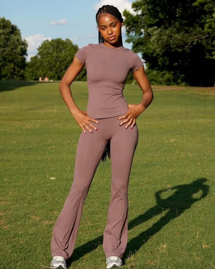 Damen Sportliches Yoga-Outfit WW