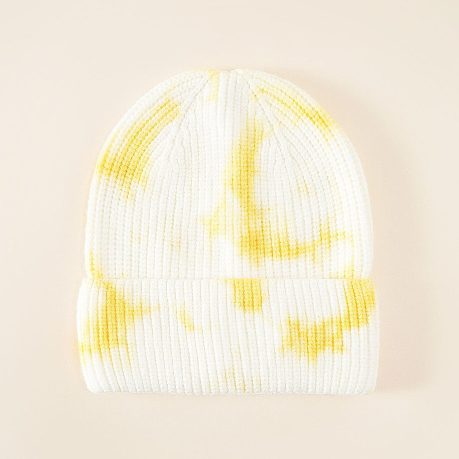 Damen Beanie-Mütze mit modernem Batikdesign und komfortabler Passform WW