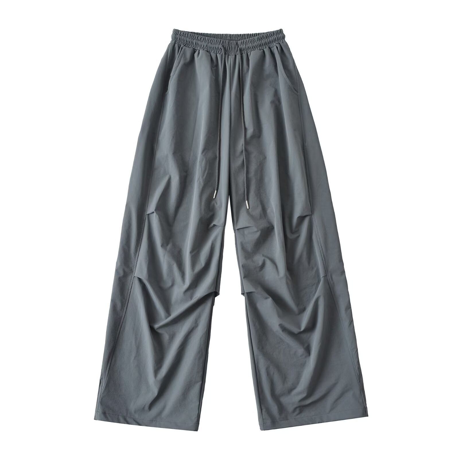 Damen weite Freizeithose mit elastischem Bund und praktischen Seitentaschen WW