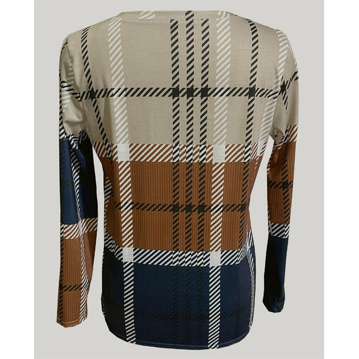 W&W Mode | Bedruckter legerer Pullover Top