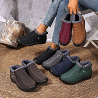 Damen Bequeme und warme Slipper mit kuscheligem Innenfutter WW