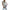 Damen Sportlicher Zip-Pullover mit bunten Streifen WW