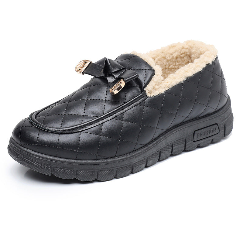 Damen Bequeme Hausschuhe mit kuscheligem Innenfutter WW