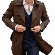 Herren Trenchcoat mit elegantem Schnitt WW