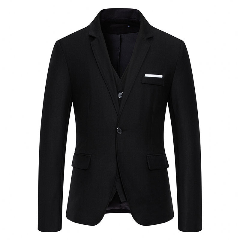 Herren Eleganter Drei-Teilig Anzug Set WW 1749704439