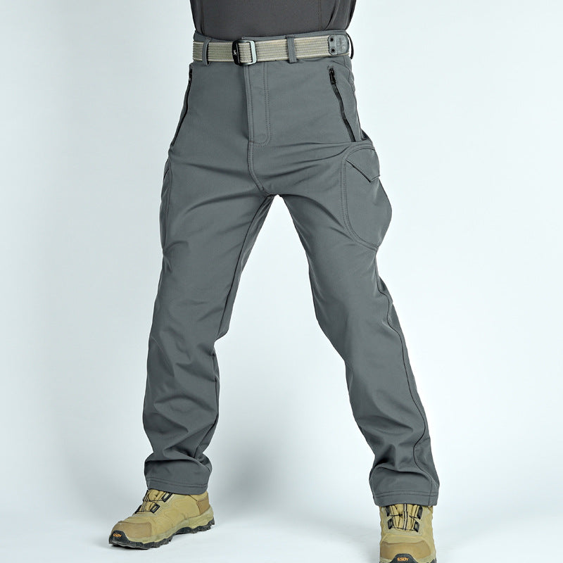 WW | Softshell Hose Für Männer Mit Mehreren Taschen Und Futter