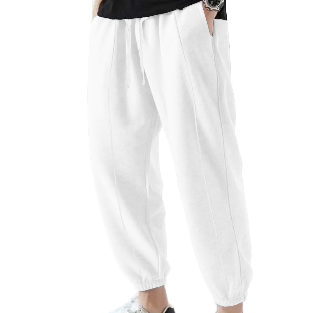 Herren Jogginghose aus atmungsaktivem Material mit verstellbarem Bund WW