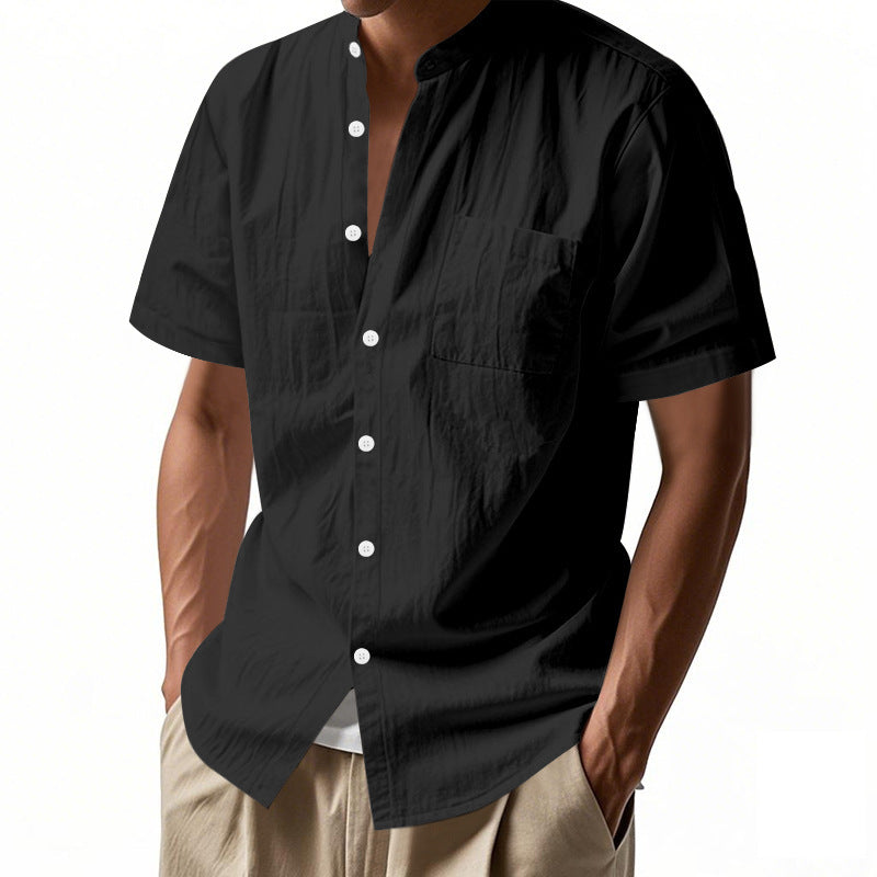 Herren Kurzarm Hemd WW