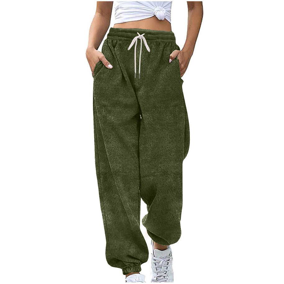 Damen bequeme Loungewear-Hosen WW