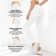 Damen Sportleggins mit hohem Bund und formendem Effekt WW