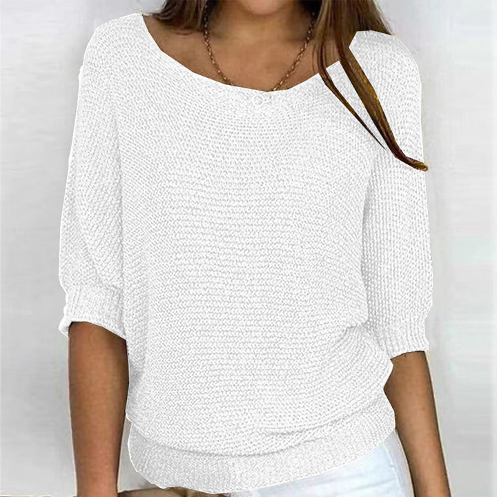 W&W Mode | Elegantes Dreiviertelarm Bequemes Oberteil