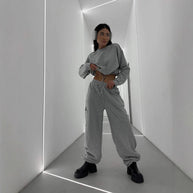 Damen Relaxed-Fit Sportoberteil mit Kordelzug WW