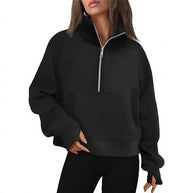 Damen Sportlicher Hoodie WW