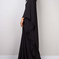 Damen elegantes Maxi-Kleid mit weitem Schnitt WW
