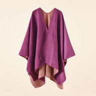 Damen Strickponcho mit asymmetrischem Schnitt und hoher Warmhaltefunktion WW