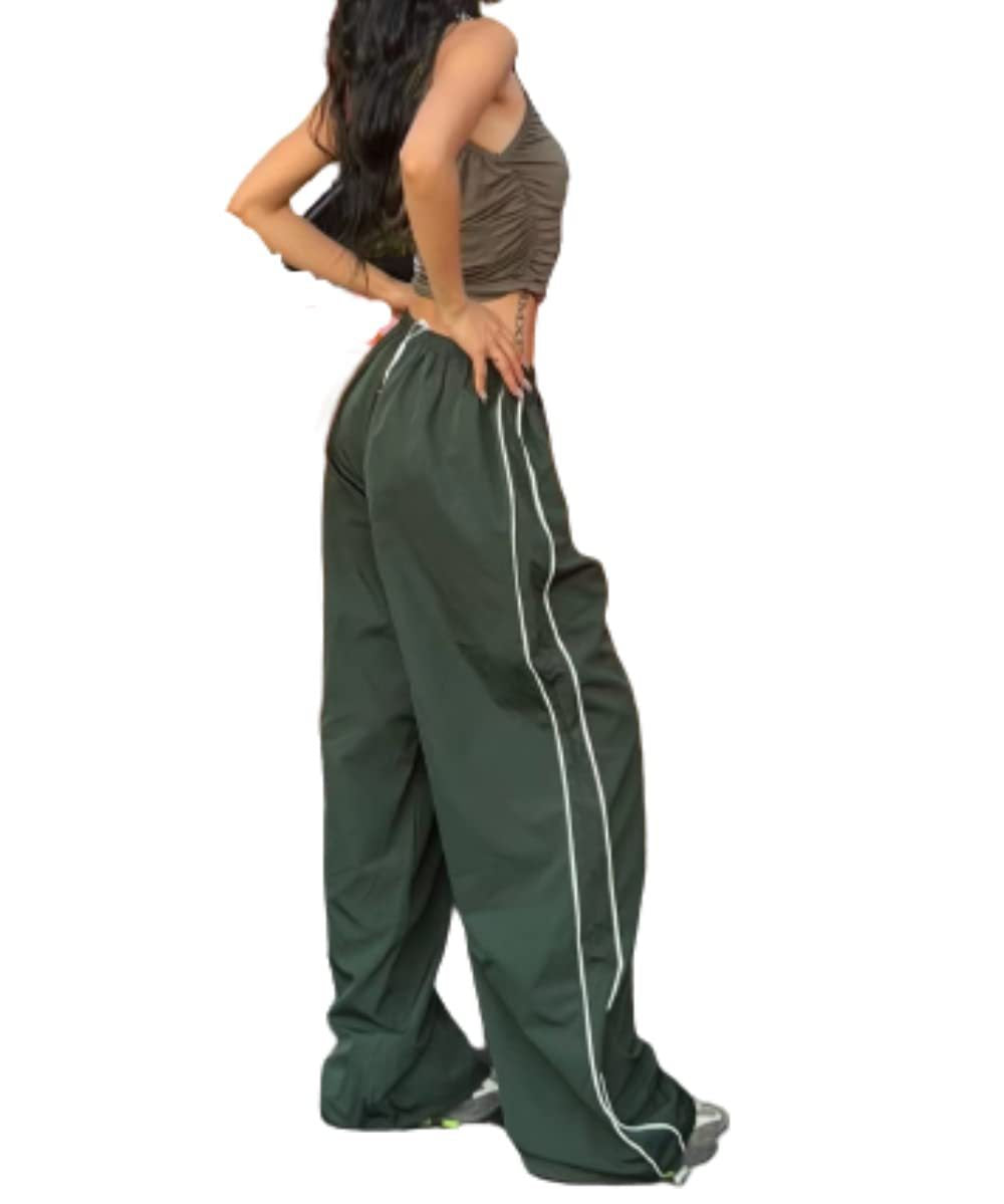 Damen Sportliche Hose mit weitem Schnitt und elastischem Bund WW