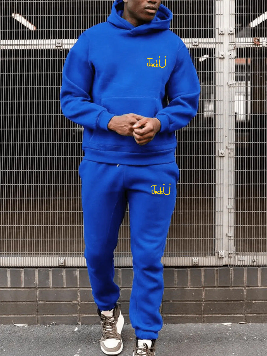 Damen Bequemer Kapuzenpullover und Jogginghose Set WW
