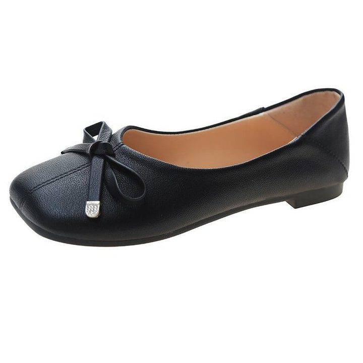 Damen Ballerinas mit dekorativem Schleifen-Detail und rutschfester Sohle W&W Mode