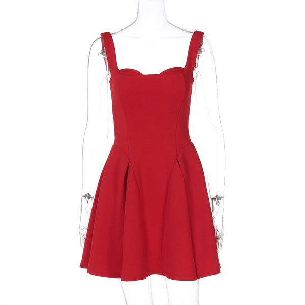 WW | Bestseller Damenbekleidung Frühling Sommer Sexy Figurformende Schlinge Kleid Damen