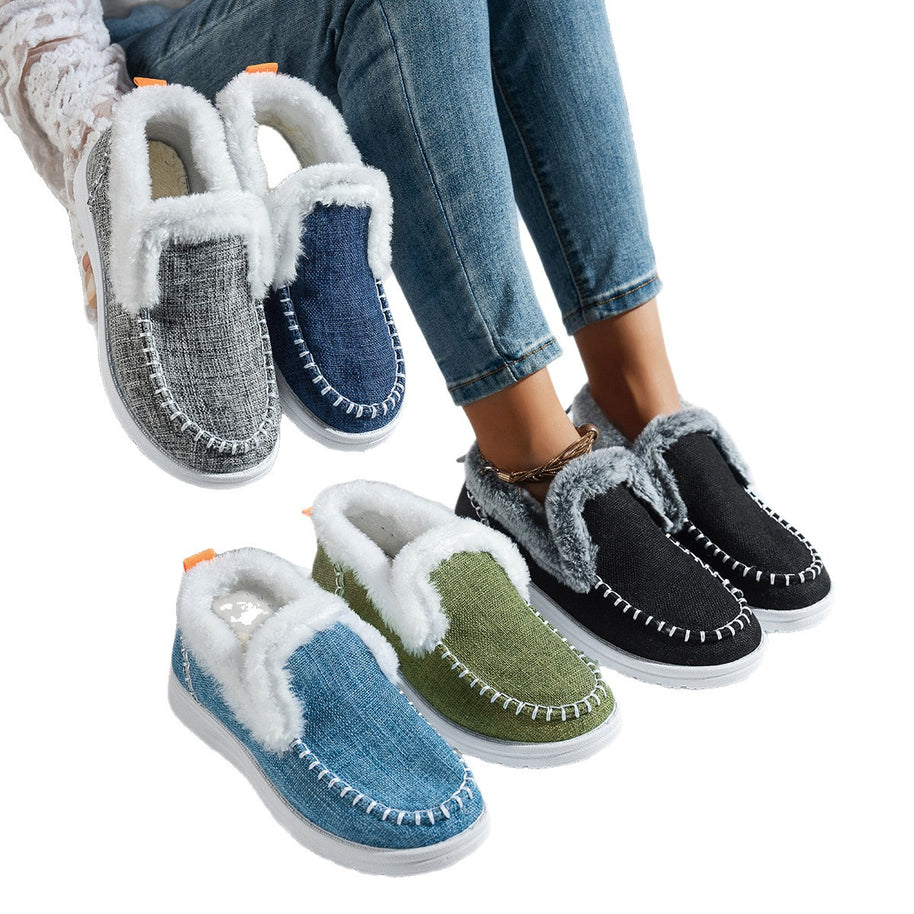 Damen Bequeme und kuschelig gefütterte Sneaker WW