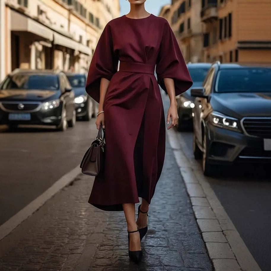 Damen Sommerliche Midi-Kleid WW