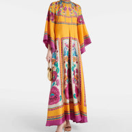 WW | Bedrucktes Dreiviertelarmkleid