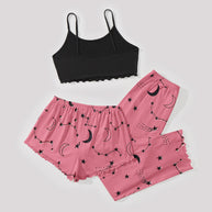 Damen Schlafanzug Set WW