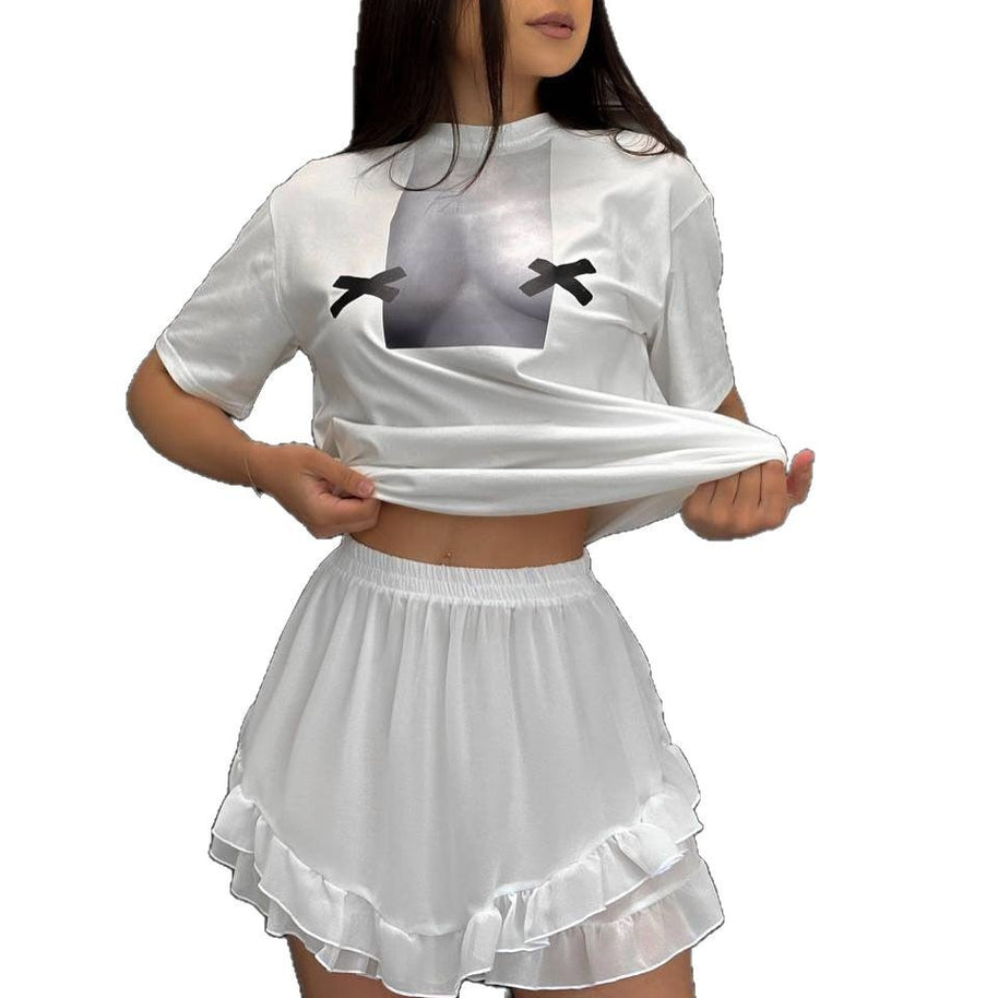 Damen Streetwear T-Shirt WW