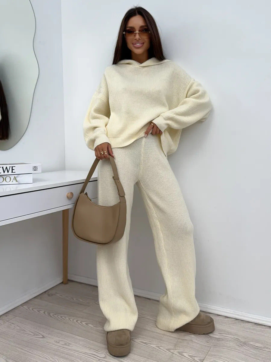 Damen Strickanzug mit lässigem Schnitt WW