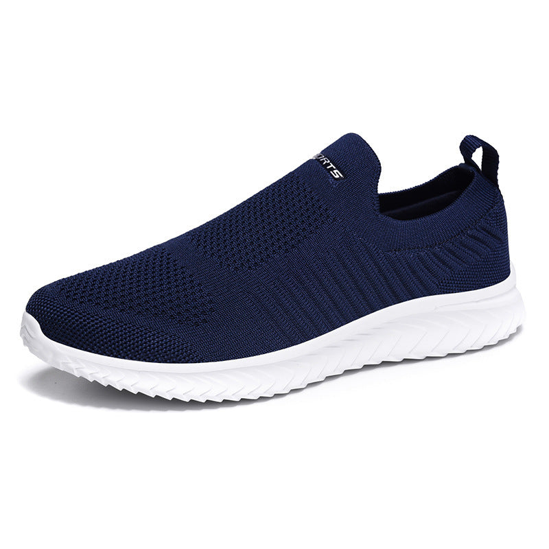 Herren Slip-On Leichte Strick Sneakers WW