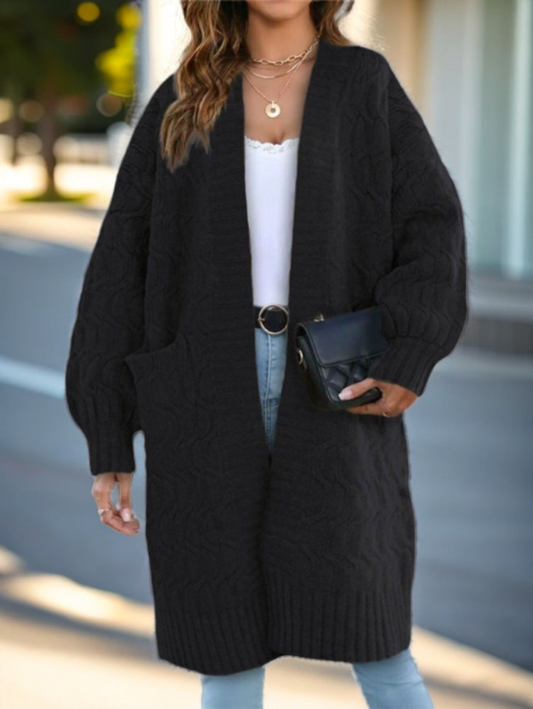 Damen Strickjacke mit Taschen WW