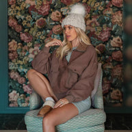 Damen Sportlicher Fleece-Pullover mit Reißverschluss und Tasche WW