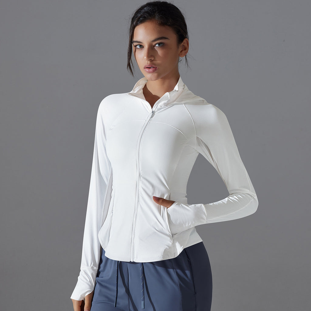 Damen Funktionsjacke mit UV-Schutz und atmungsaktiven Eigenschaften WW