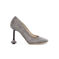 Damen Strass-besetzte High-Heel-Pumps WW