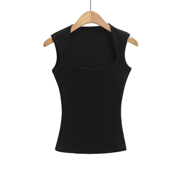 Damen ärmelloses Oberteil aus weichem, elastischem Material W&W Mode