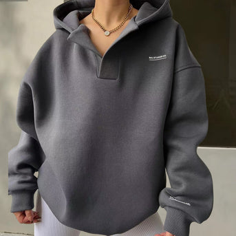 Damen Sportliches Oversized Poloshirt WW