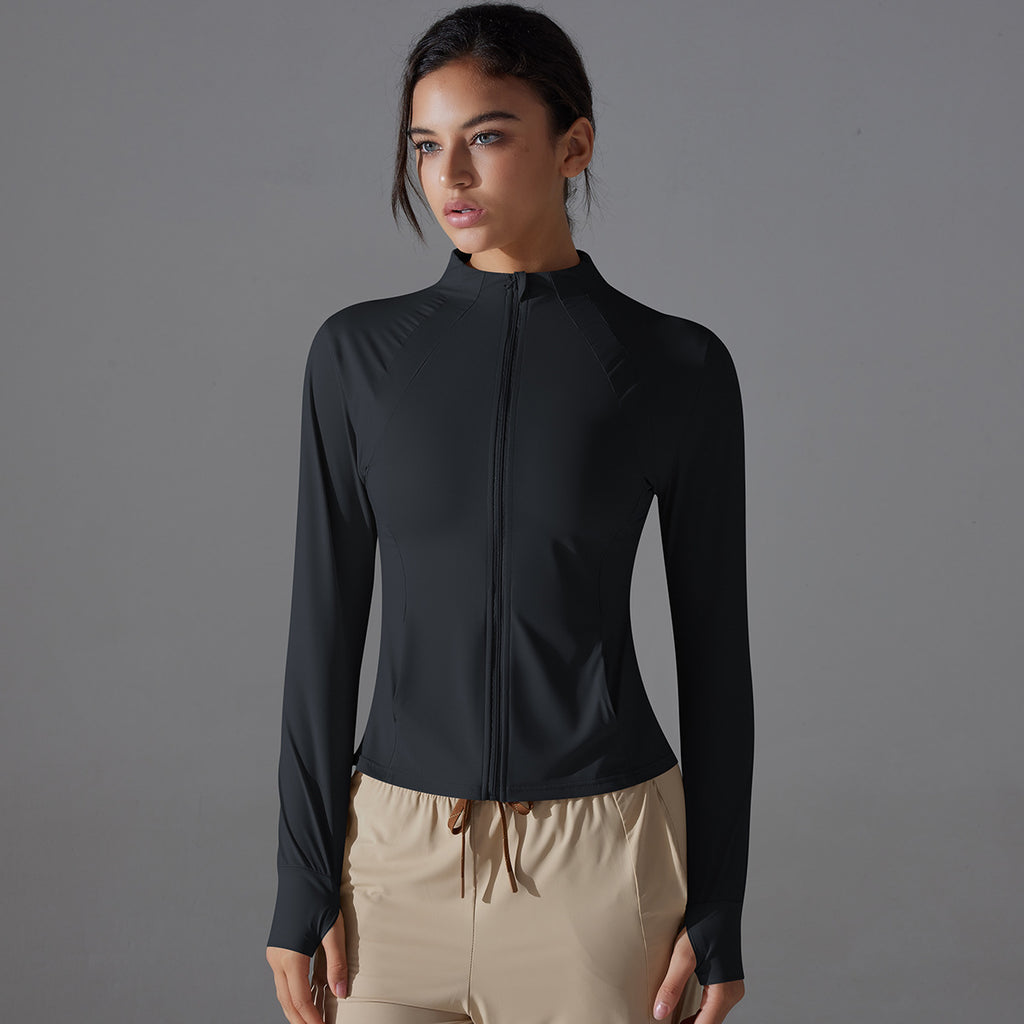 Damen Funktionsjacke mit UV-Schutz und atmungsaktiven Eigenschaften WW