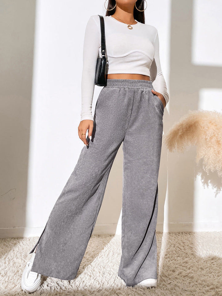 W&W Mode mit hoher Taille und Cordstoff