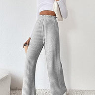 WW | Lockere gestrickte lange Hose