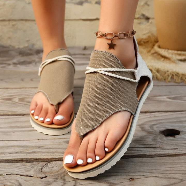 W&W Mode | Orthopädische Flache Sandalen