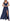 Damen elegantes Maxikleid mit seitlichem Schlitz