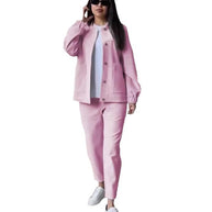 Damen Sportliche Freizeitjacke und bequeme Hose Set WW