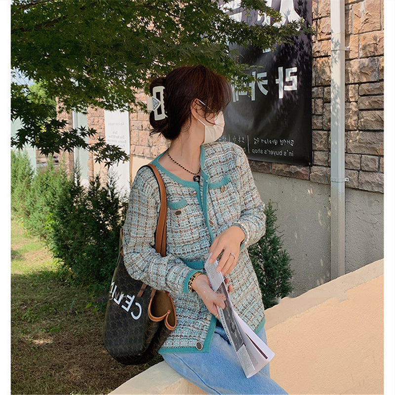 Damen Strickjacke mit elegantem Design und praktischen Taschen WW