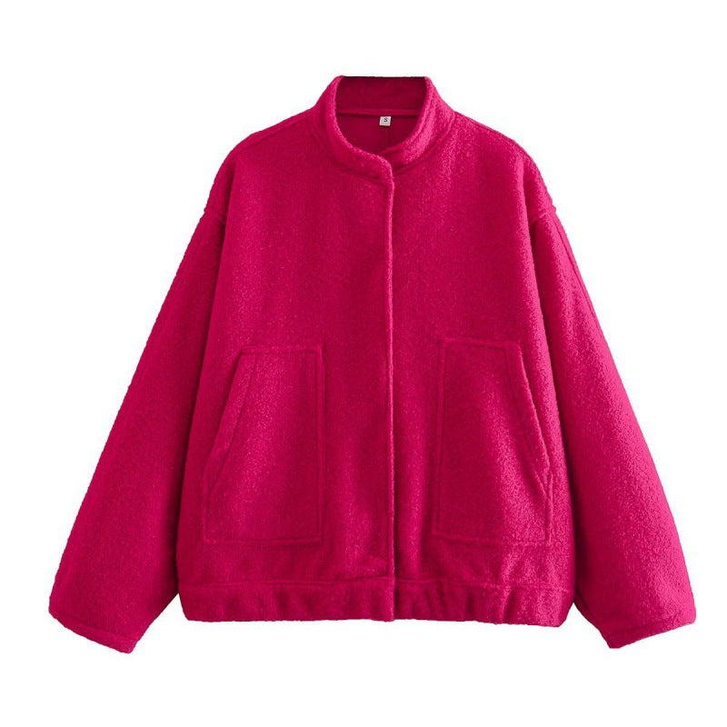 W&W Mode | Weit geschnittene Luxus-Bomberjacke für Damen Bestseller Herbstjacke 2023