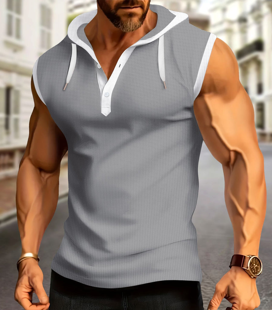 Männer Kurzarm Kapuzen Performance Polo Shirt WW